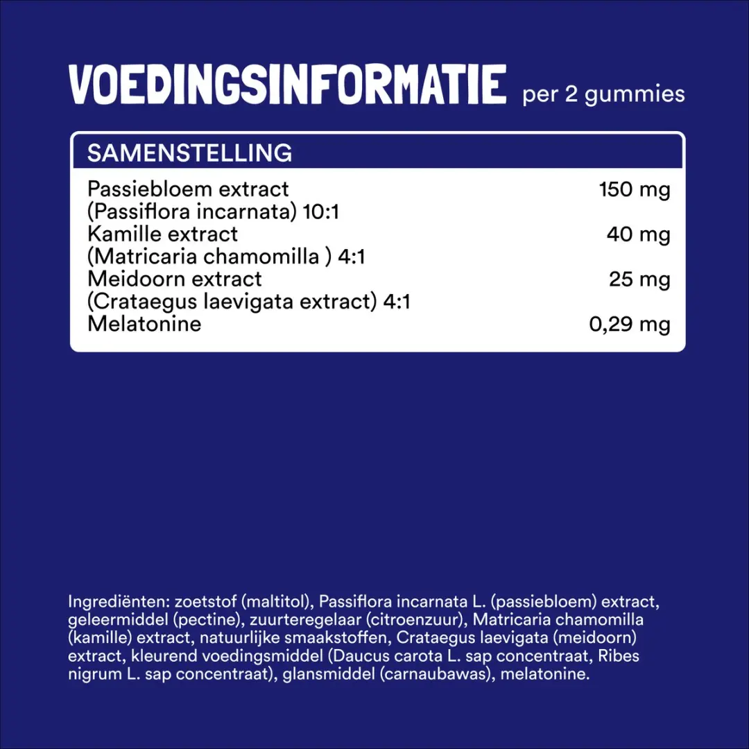 Yummygums Slaapgummies Suikervrij 60 Stuks - 150g