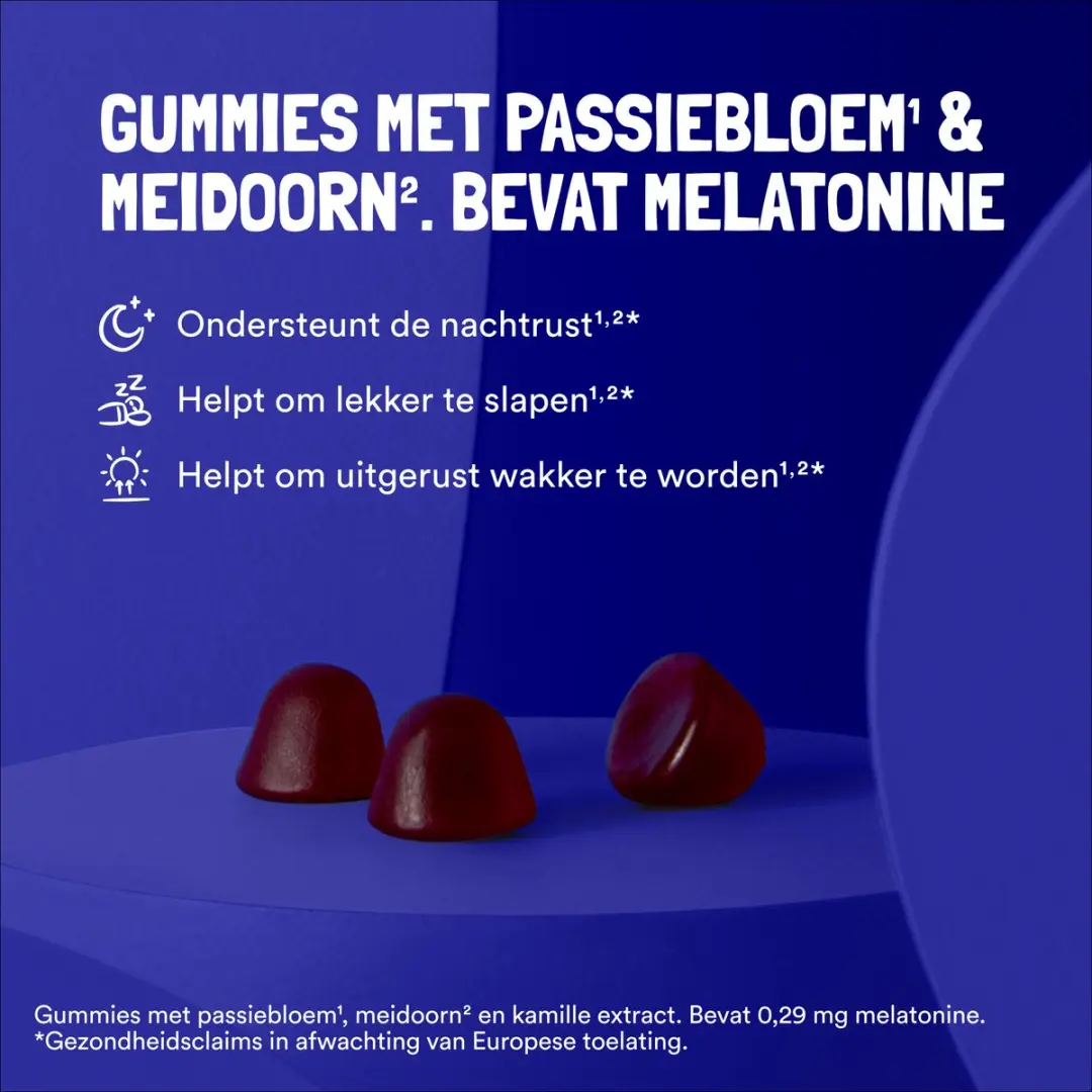 Yummygums Slaapgummies Suikervrij 60 Stuks - 150g