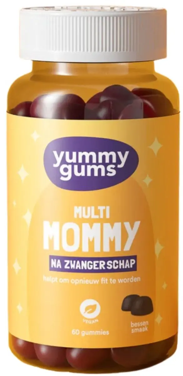 Yummygums Postpartum Multivitamine Gummies - 60 Stuks