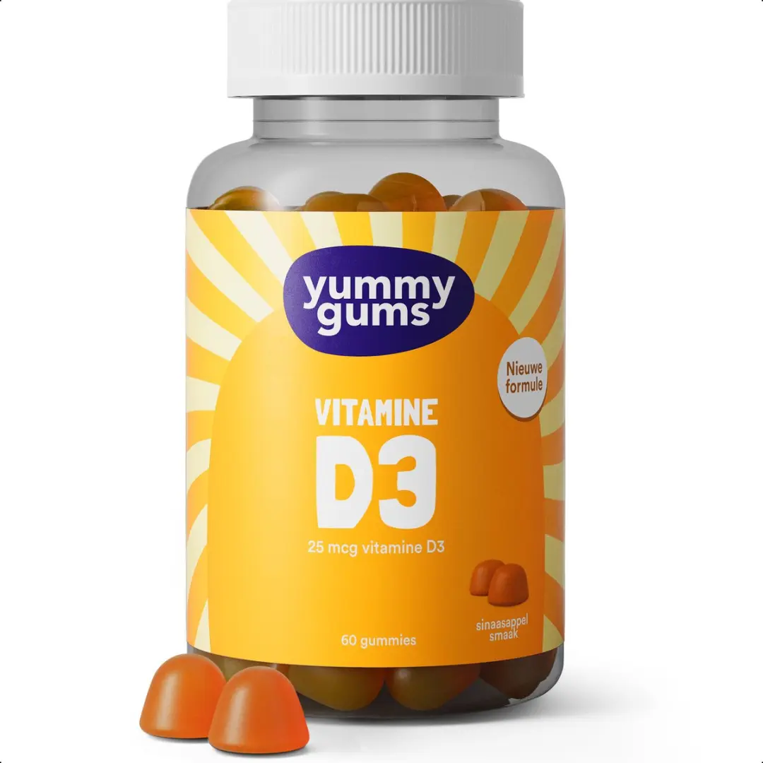 Yummygums Vitamine D Gummies 60 Stuks