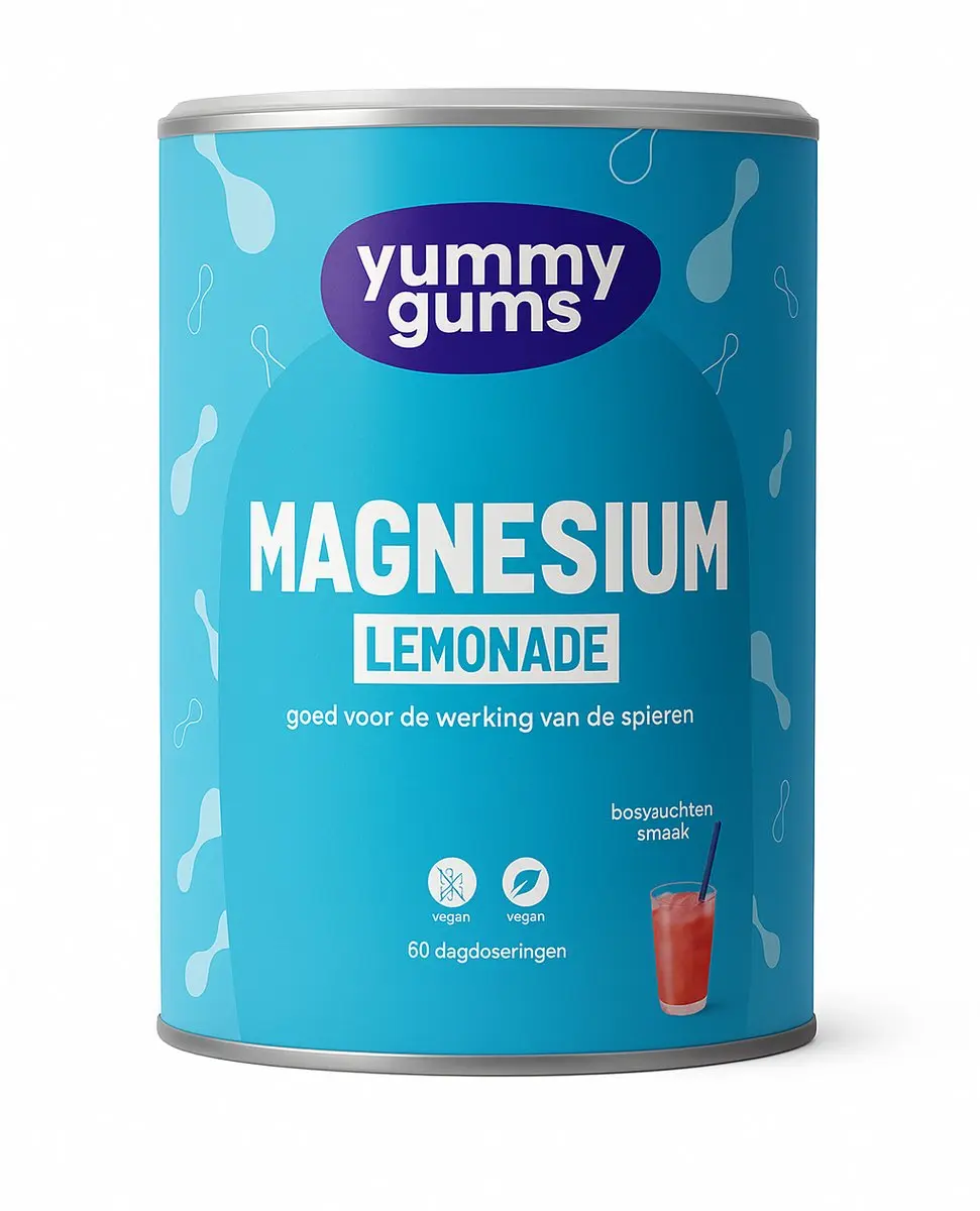 Yummygums Magnesium Citraat Lemonade 240g