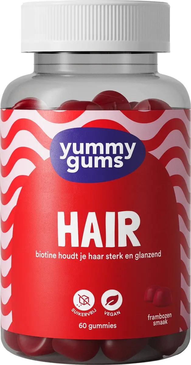Yummygums HAIR Gummies Suikervrij