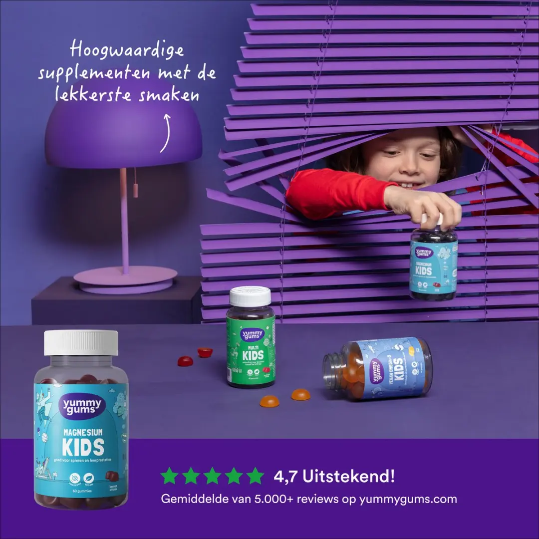 Yummygums Magnesium Kids Gummies 180g