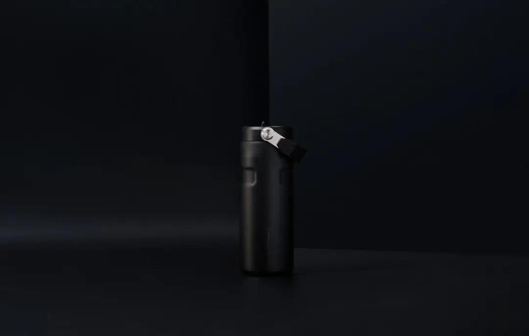 Stanley Flip Straw 2.0 Waterfles 0.47L - Black