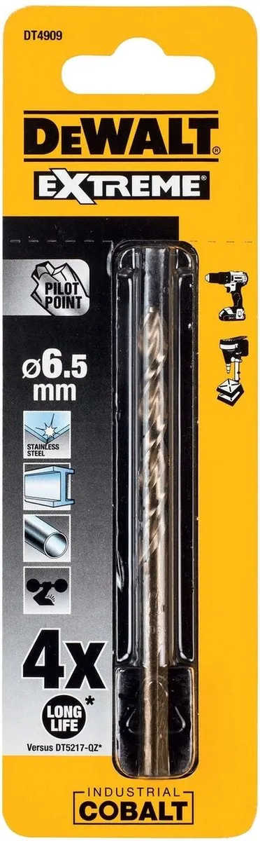 DeWalt DT4909-QZ Cobalt Boor 6.5mm