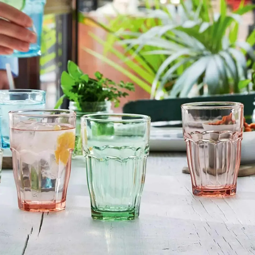 Bormioli Rock Bar Waterglas 27cl - Groen - Set van 6