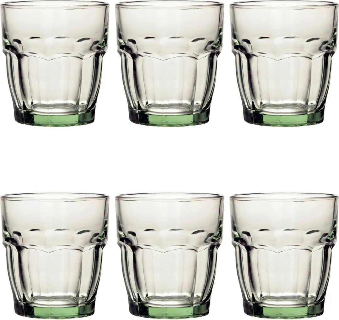 Bormioli Rock Bar Waterglas 27cl - Groen - Set van 6