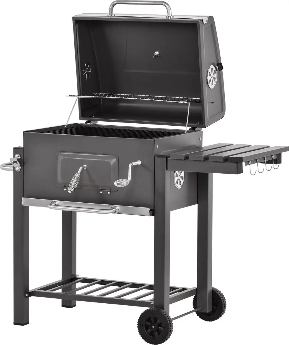 Outsunny Houtskoolgrill 846-013 - Zwart