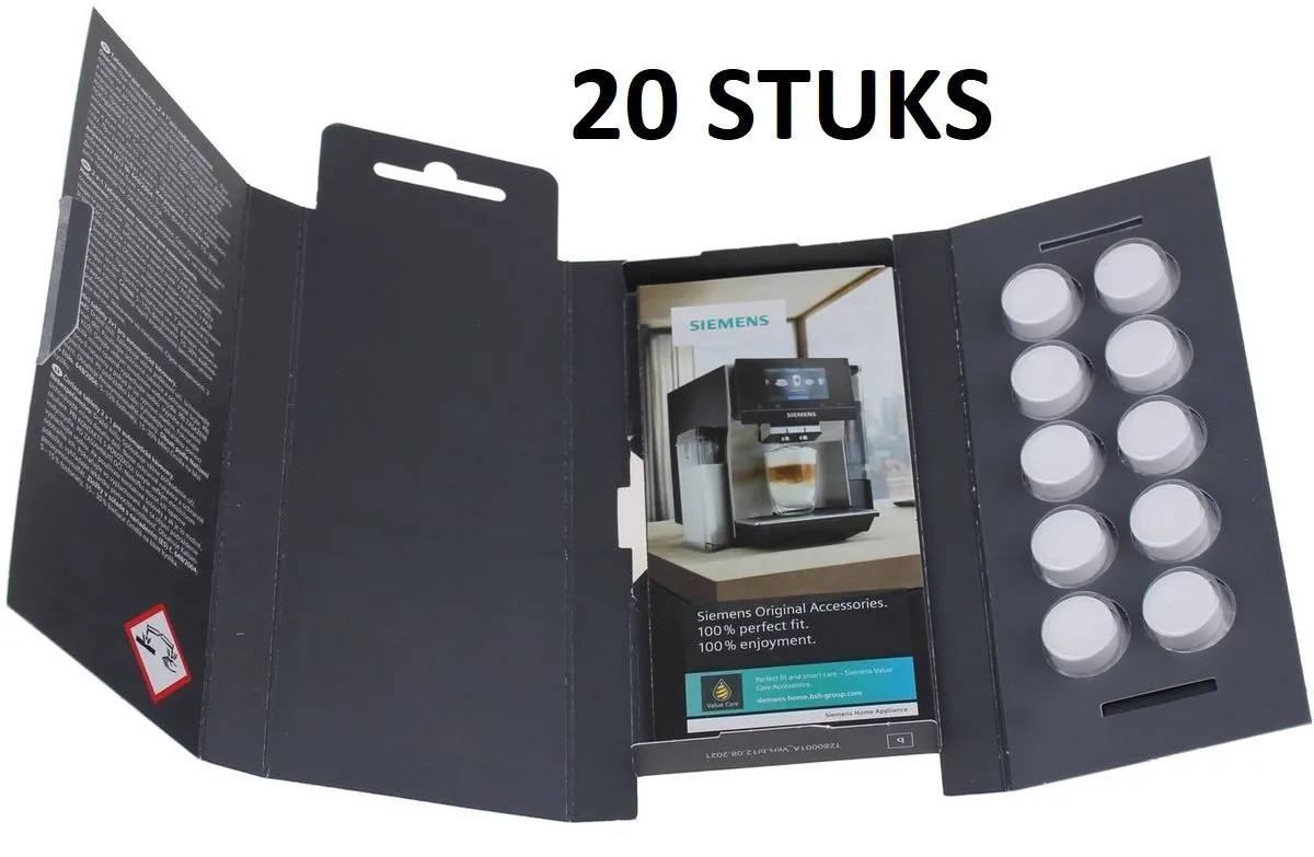 Siemens EQ.Series TZ80001A Reinigingstabletten