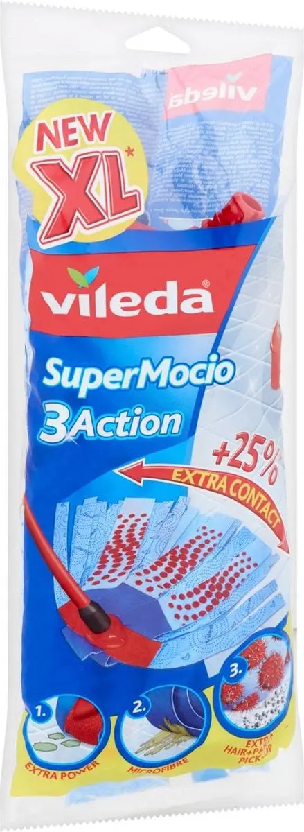 Vileda Super Mocio Mop Vervangingen