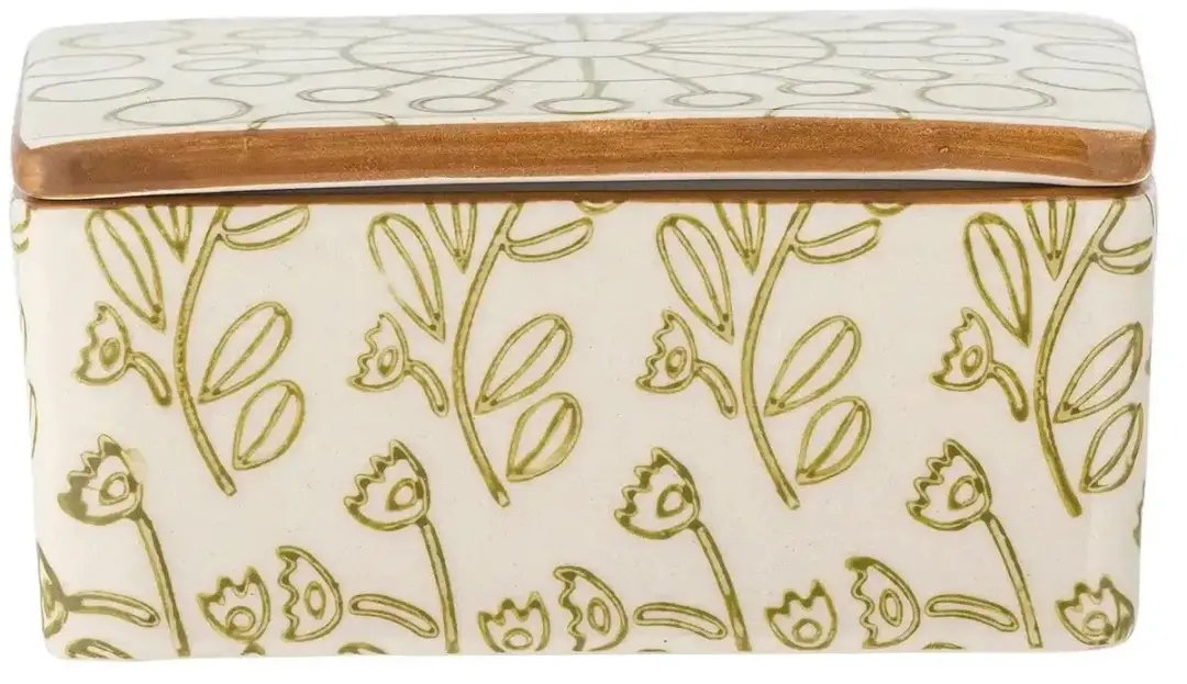 Bloomingville Botervloot Maple Aardewerk - Groen