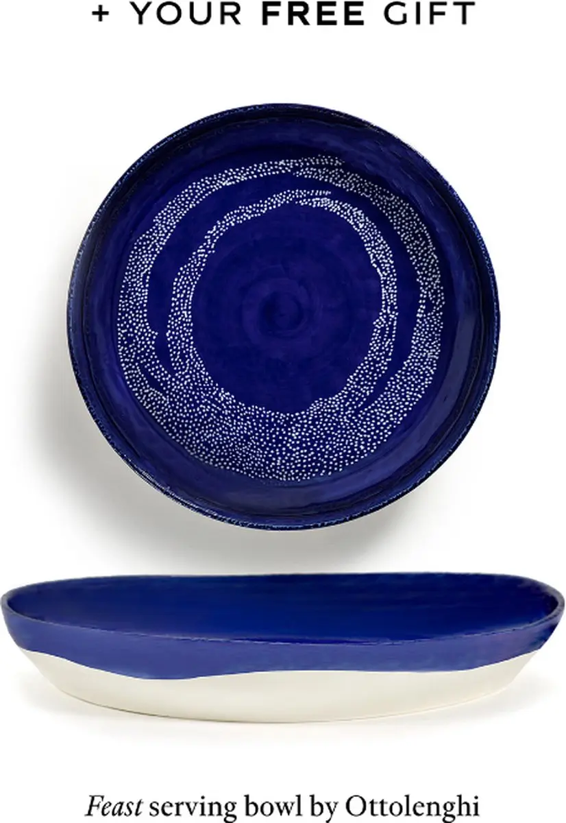 Serax Ottolenghi Feast Serviesset 13-delig - Blauw/Rose