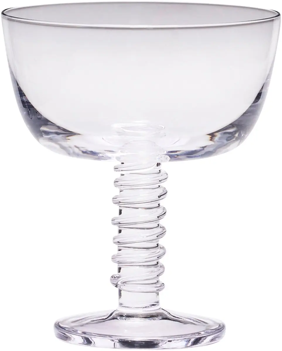 Hübsch Champagneglas Clink Clear