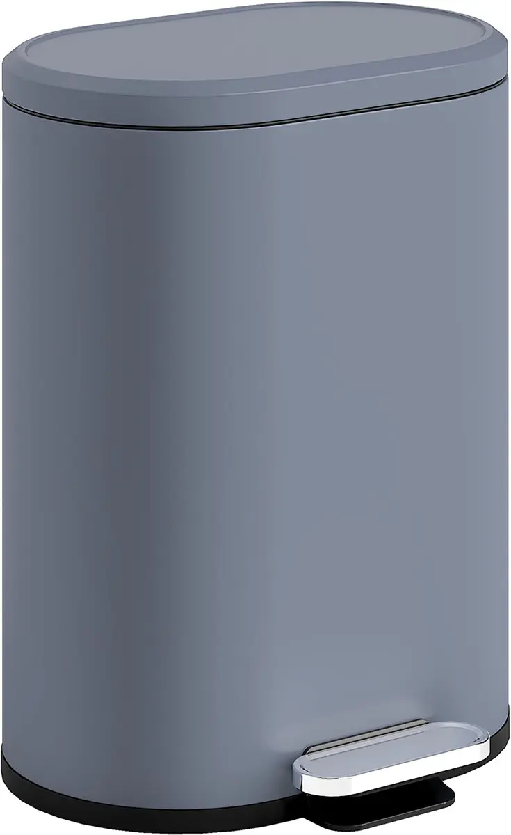 Homcom Prullenbak Metaal 6L