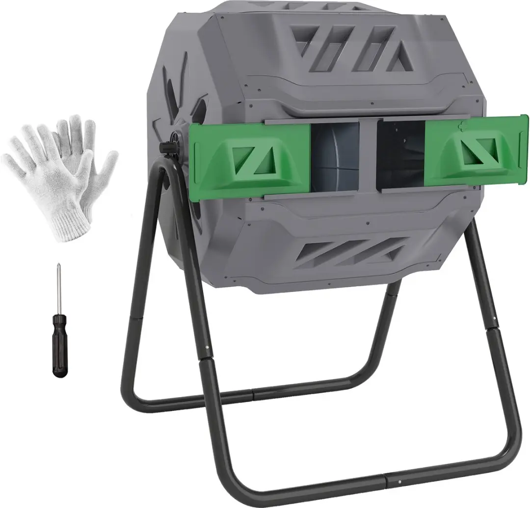 Outsunny Compostbak Kunststof 160L
