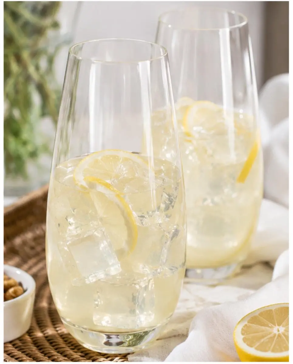 Excellent Houseware Crystal Drinkglazen 580ml - 8 Stuks