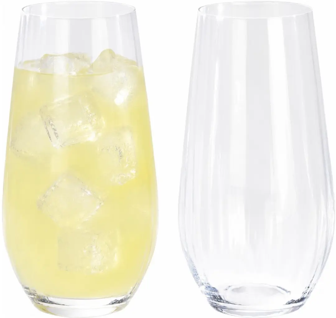 Excellent Houseware Crystal Drinkglazen 580ml - 8 Stuks