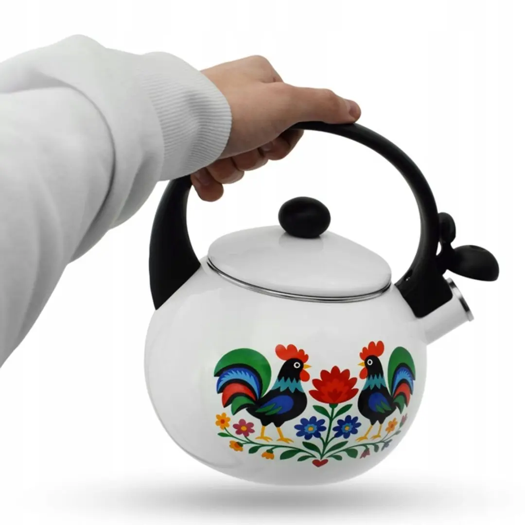 Meyerhoff White Folk Fluitketel 2,2L - Wit - afbeelding 6 van 6