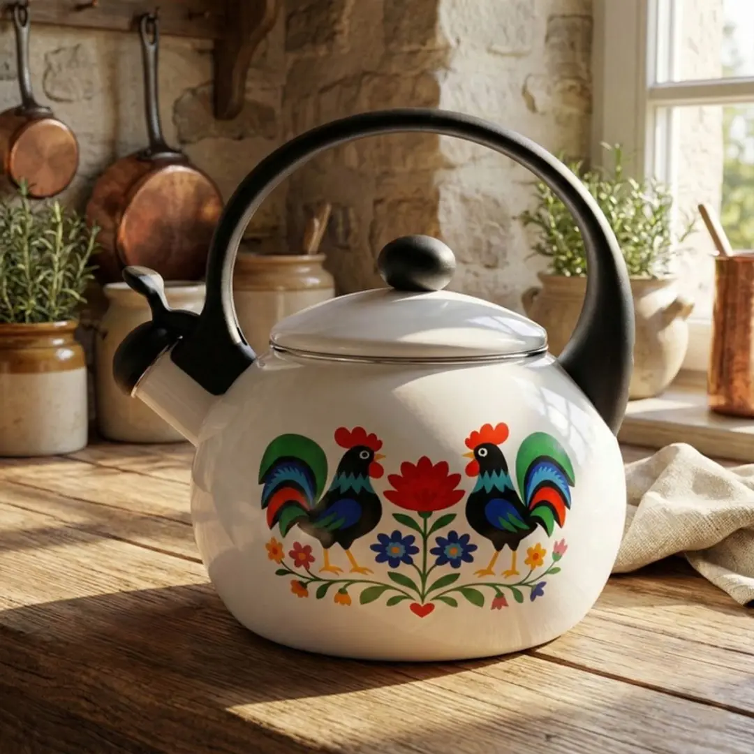 Meyerhoff White Folk Fluitketel 2,2L - Wit