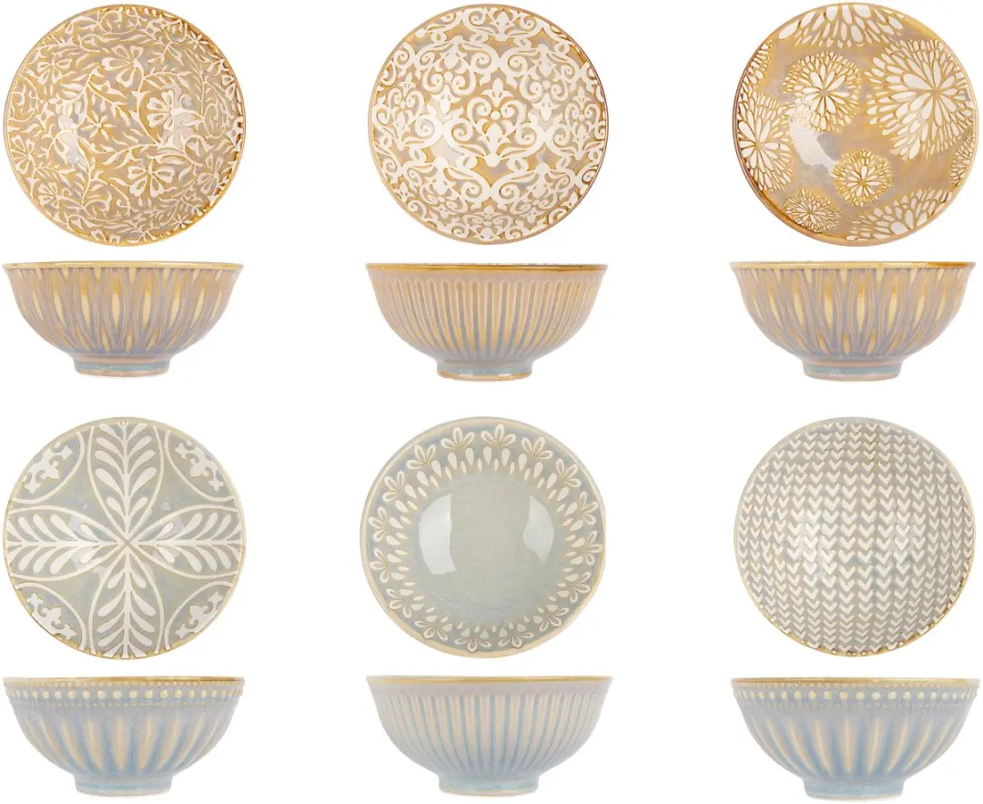 Cosy&Trendy Manilla Bowl 6 Stuks - ASSORTI