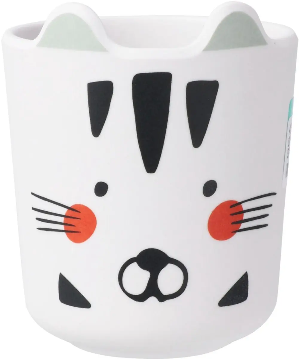 Excellent Houseware Kinder Drinkbekers Katten Thema - 4 Stuks - Melamine
