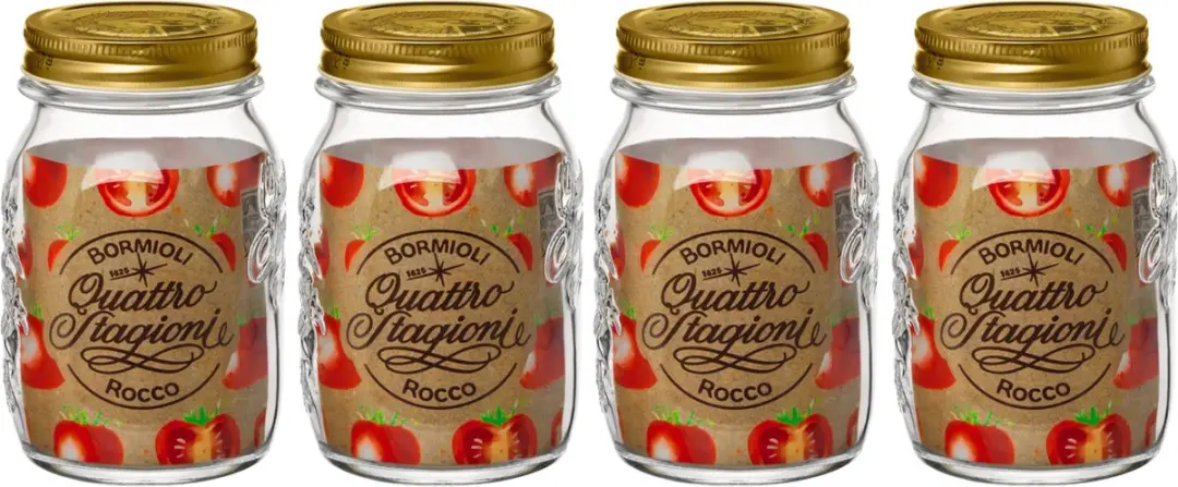 Bormioli Rocco Quattro Stagioni Weckpot - 50cl - Set van 4 - afbeelding 6 van 6