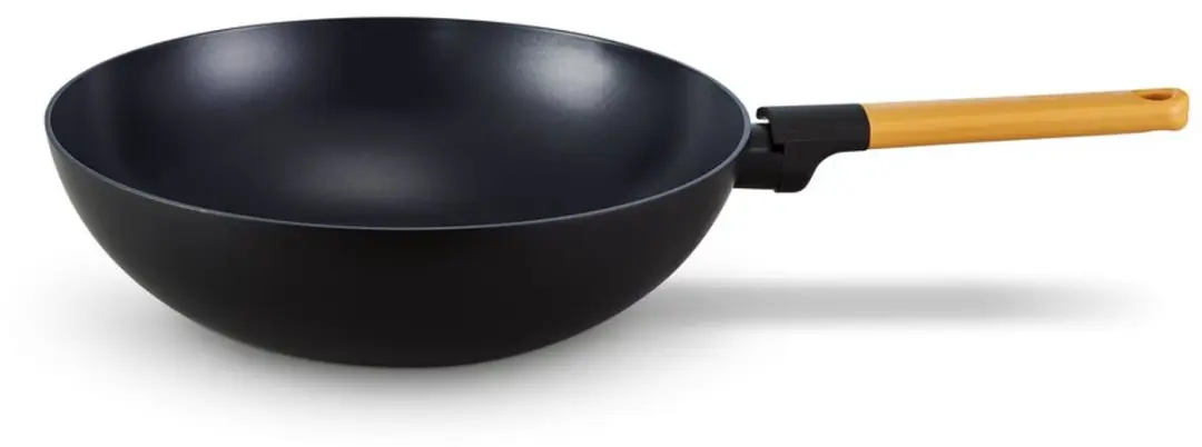 Brabantia Tasty+ Antikleef Wokpan 30cm - Zwart
