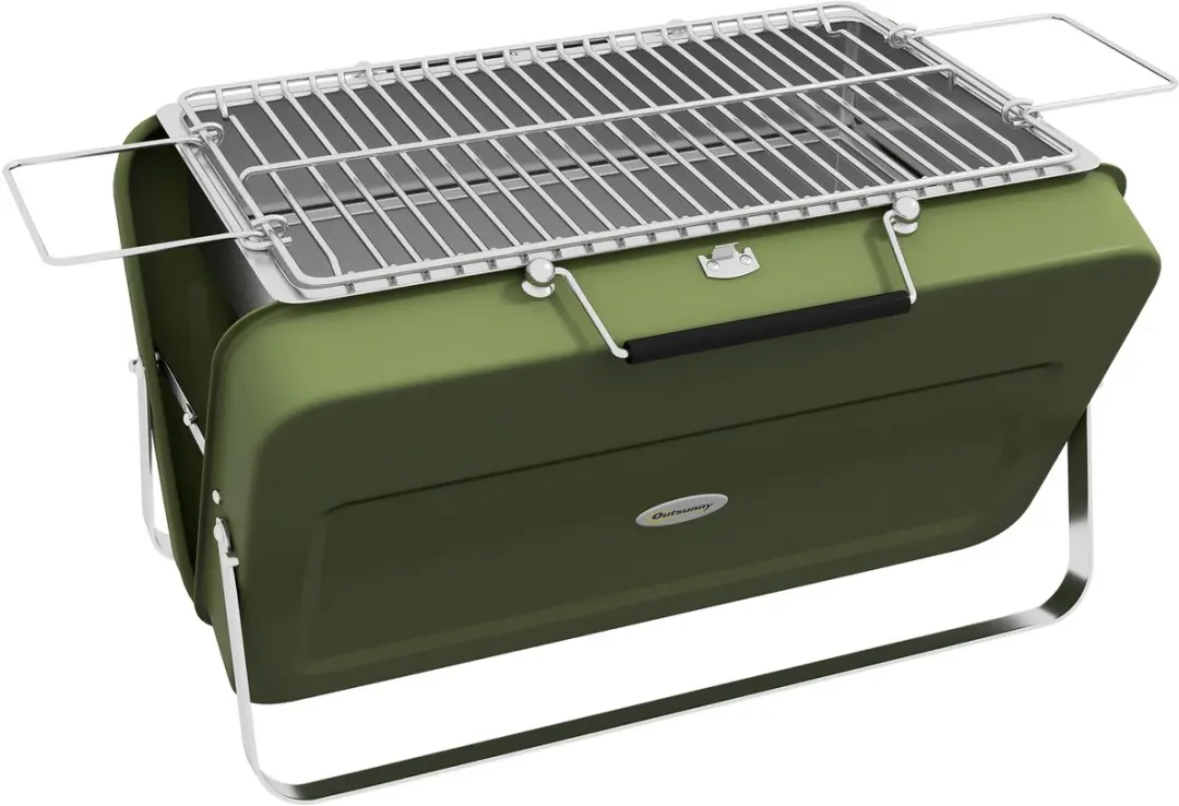 Outsunny Tischgrill 47x30x28cm