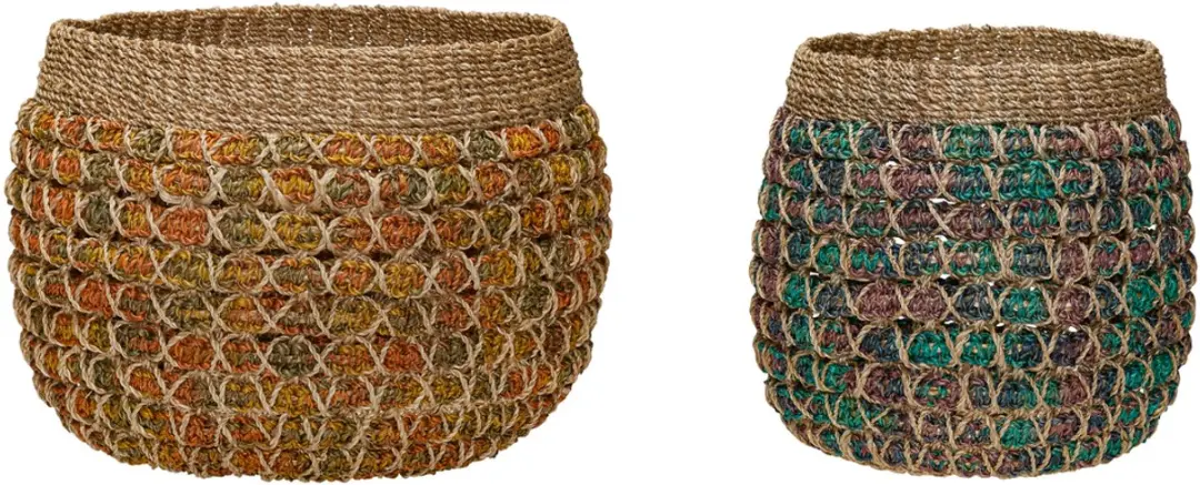 Hübsch Twist Manden Multicolor