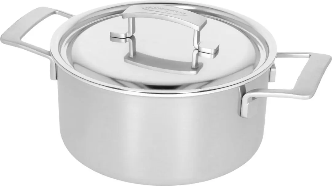Demeyere Industry 5 Kookpan 22cm 4L - Zilver - afbeelding 6 van 6