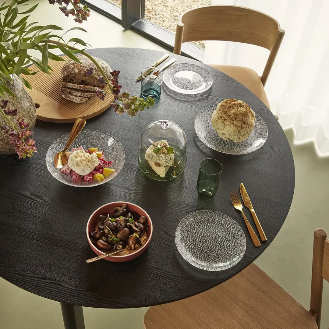 Hübsch Kom Fuyu Textured Saladeschaal - 1 Persoon
