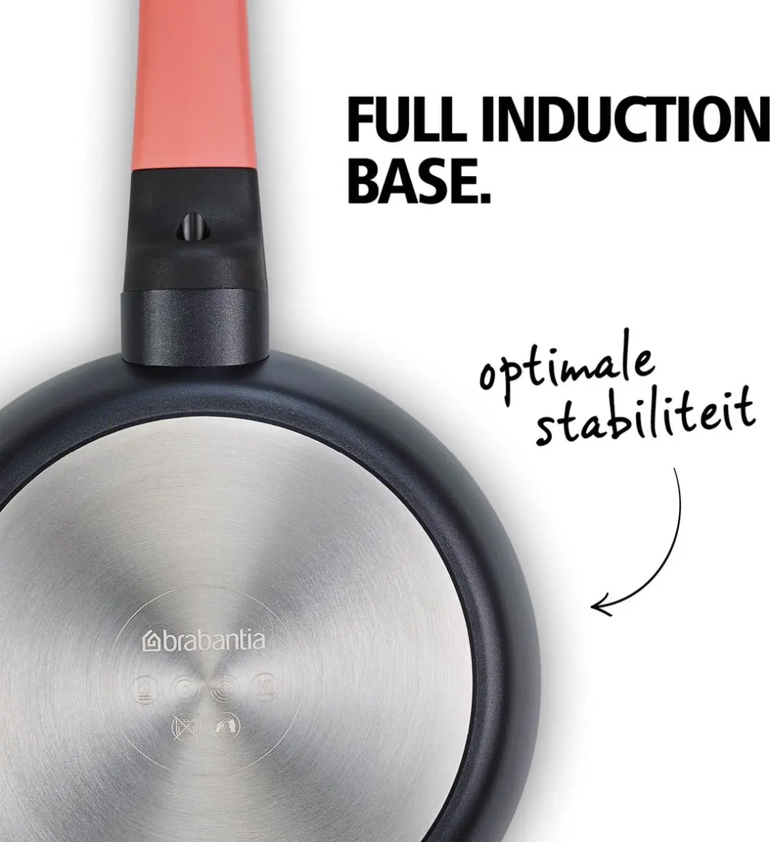 Brabantia Tasty+ Koekenpan 20cm - Inductie - Zwart - afbeelding 6 van 6