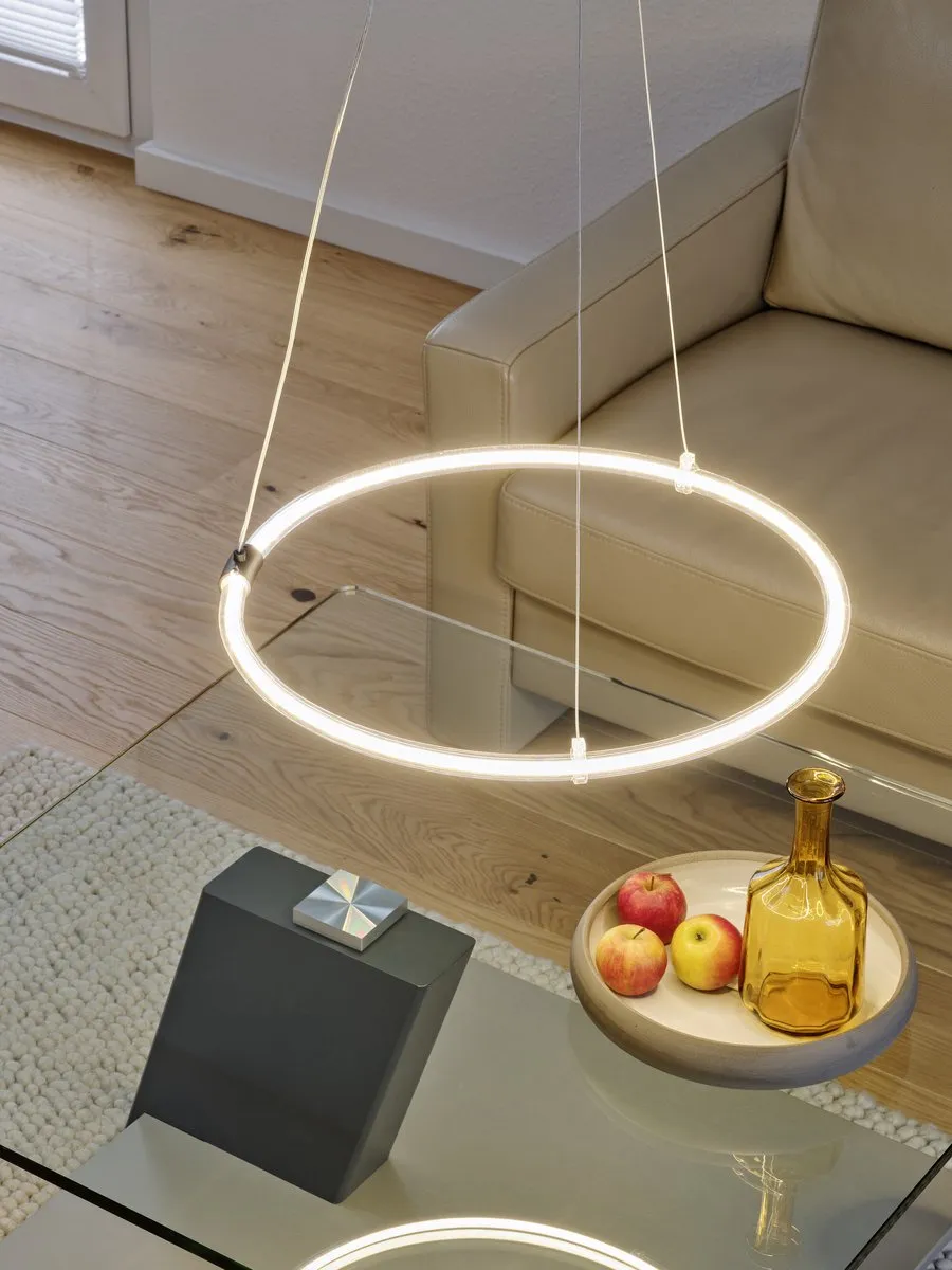 LEDVANCE Decor Aura Hanglamp 18W 2000lm - Donkergrijs