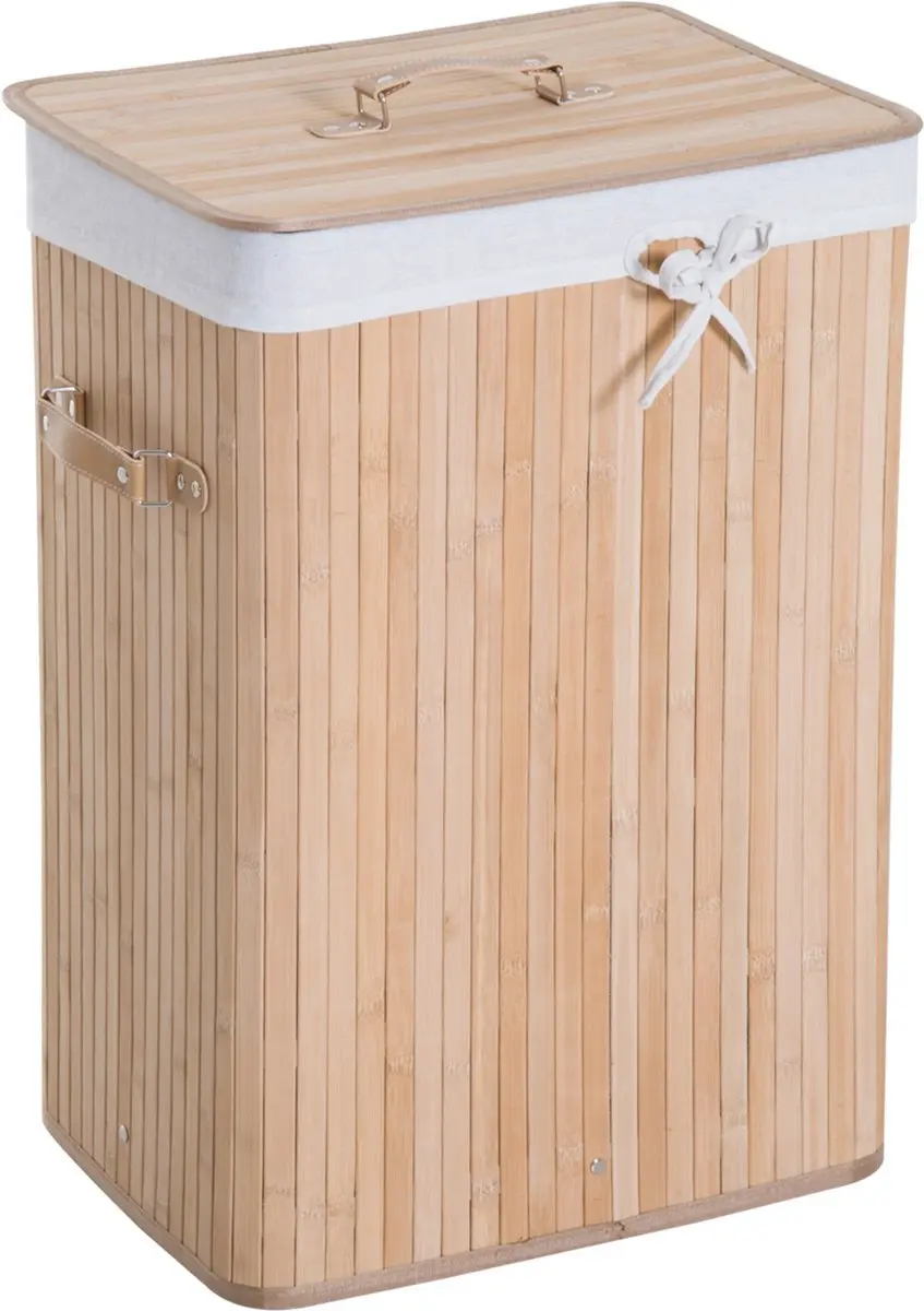 Homcom Wasmand Bamboe 70L