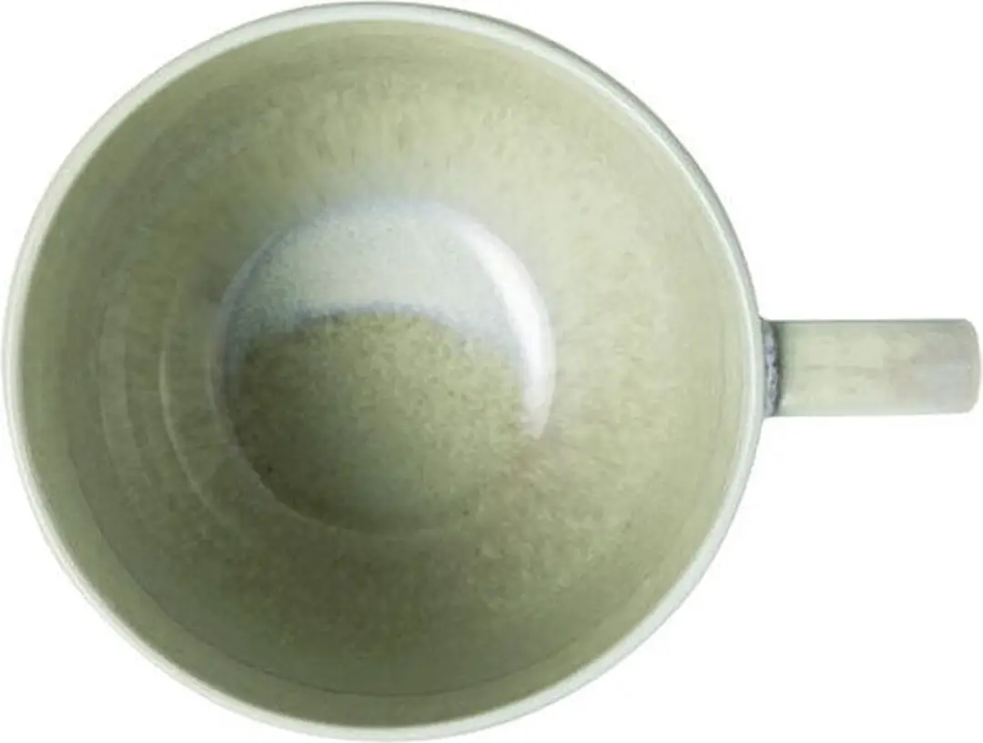 Villeroy & Boch Perlemor Alga Koffiekoppen 6x - 0,27L - Groen - afbeelding 3 van 6