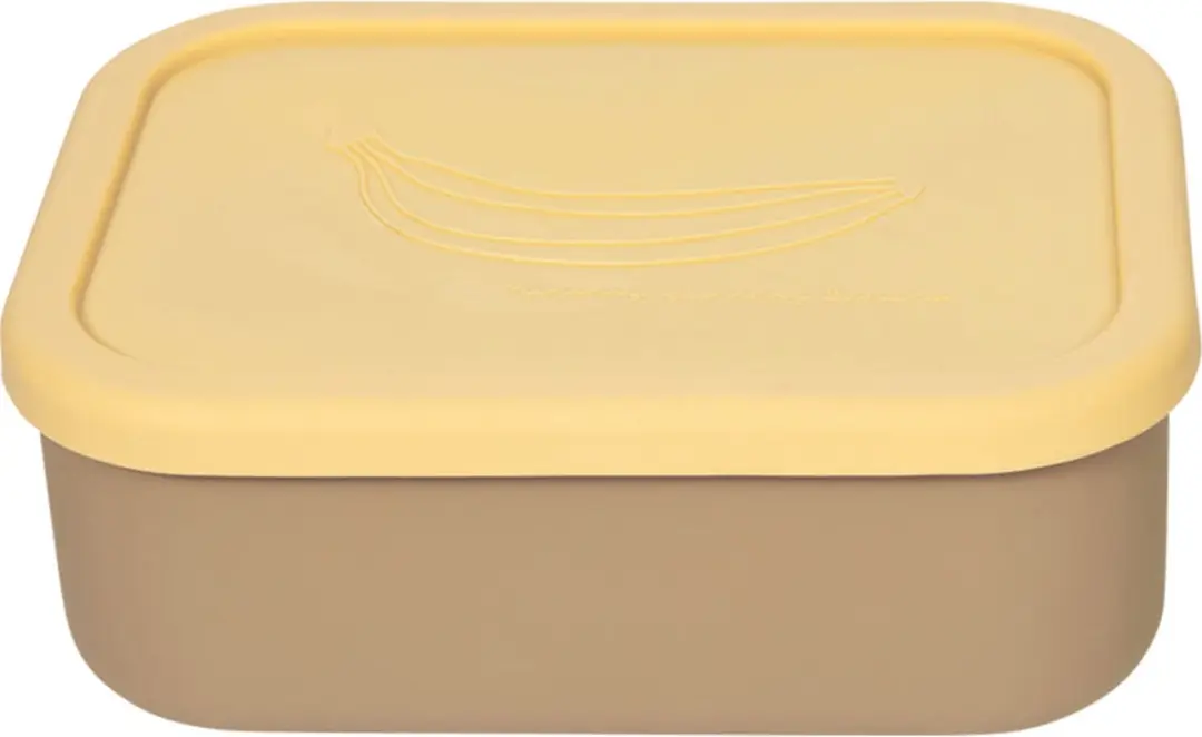 OYOY Yummy Lunchbox L - 3 Vakken - Camel/Geel