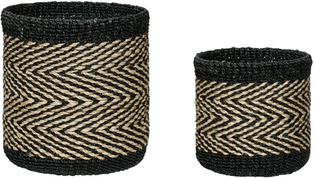 Hübsch Criss Cross Manden