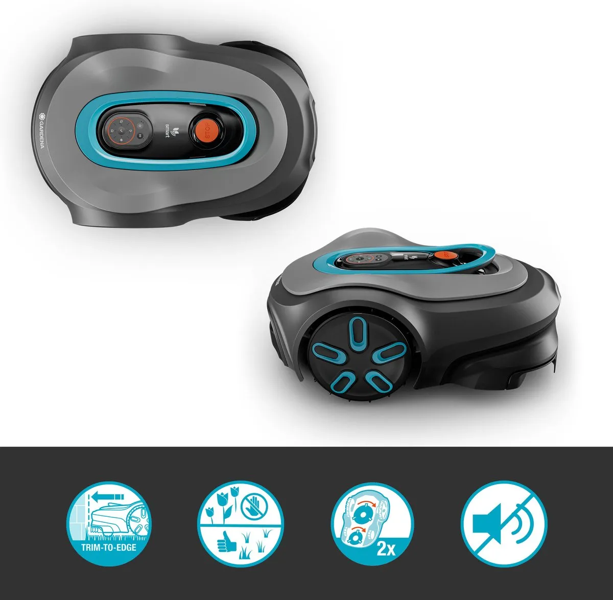 Gardena smart SILENO max 1200 Robotmaaier - 1200m² - Duo Connect