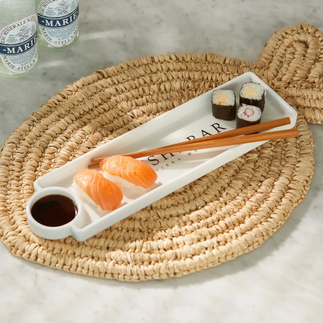 Riviera Maison Sushi Bord Wit - 1 Stuk