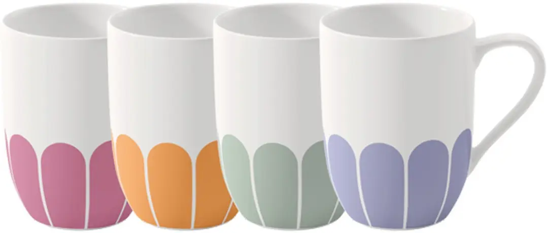 Villeroy & Boch Henkelbecher-Set Fleu Couleur 290ml