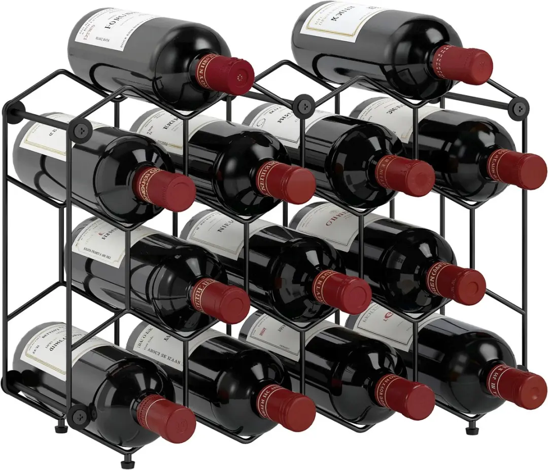 Homcom Wijnrek 43L x 15,5B x 31H cm