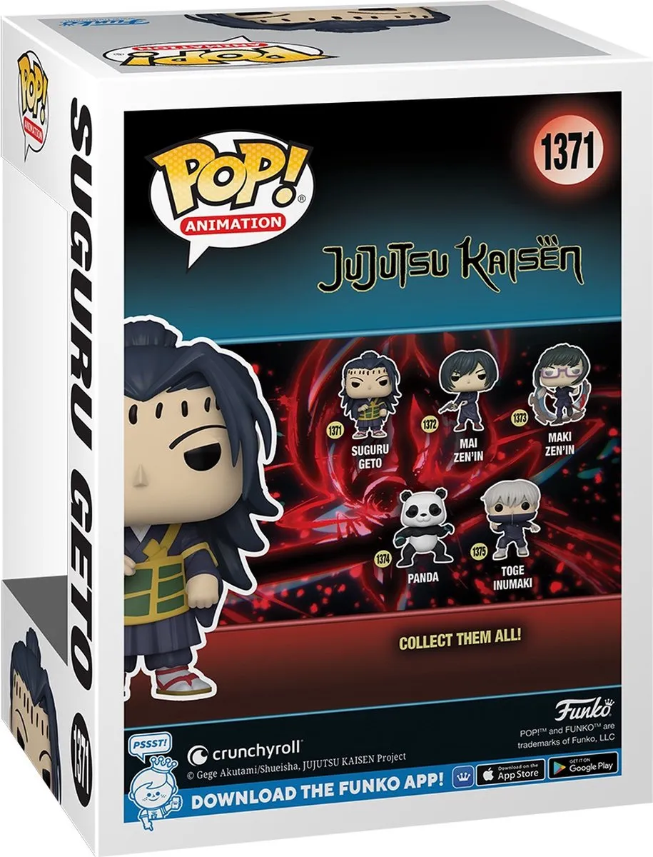 Funko Jujutsu Kaisen POP! Geto Verzamelfiguur 72043 - 9 cm - Multicolor