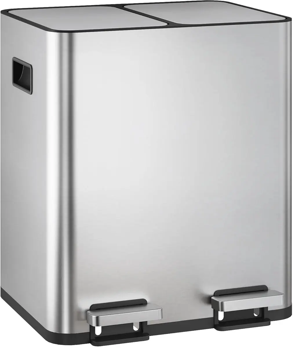 Homcom Tweevaks Afvalbak S2041-01-00029