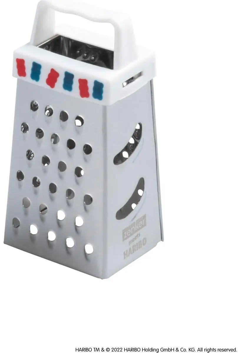 Zenker 46524 Mini Keukenrasp 7,5cm - 4-zijdig - Roestvrij staal
