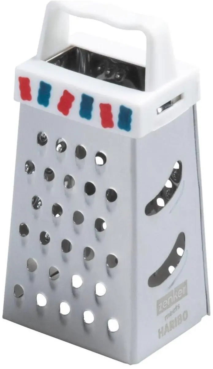 Zenker 46524 Mini Keukenrasp 7,5cm - 4-zijdig - Roestvrij staal