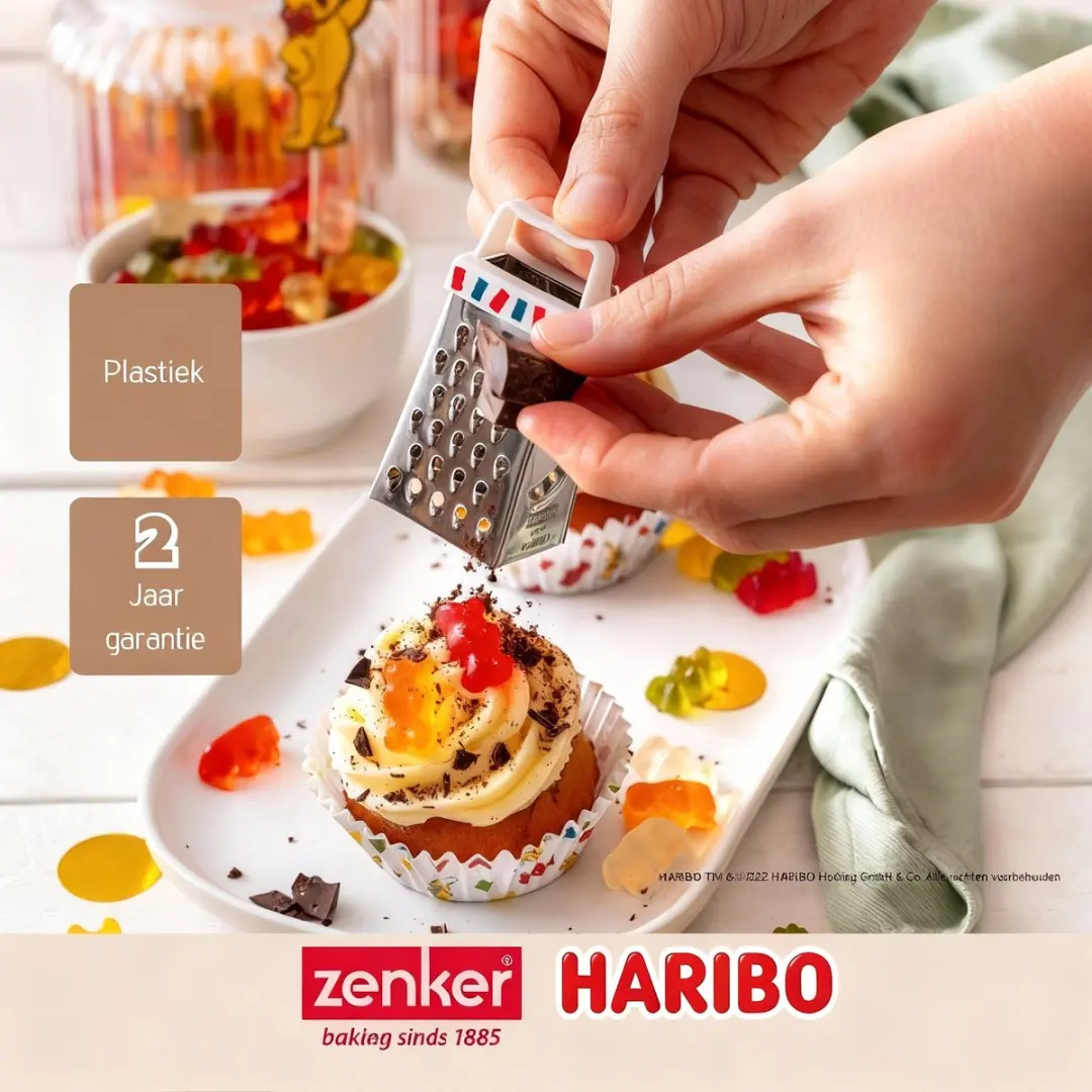 Zenker 46524 Mini Keukenrasp 7,5cm - 4-zijdig - Roestvrij staal