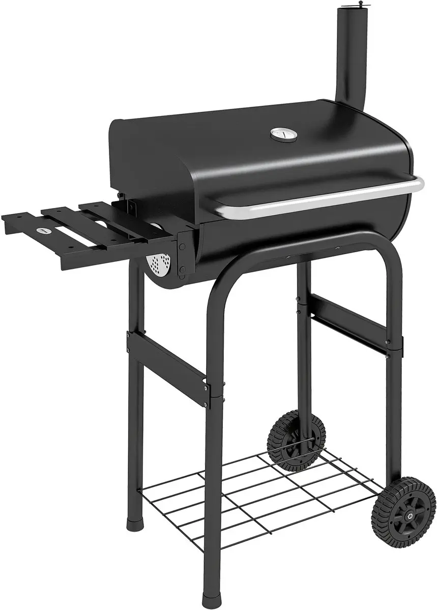 Outsunny Houtskoolbarbecue 83L x 46,5B x 115H cm