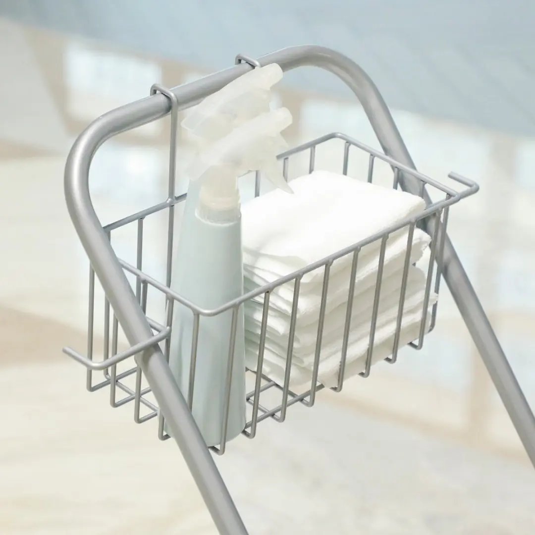 Homcom Schoonmaakemmer met Wringer 73L - Geel