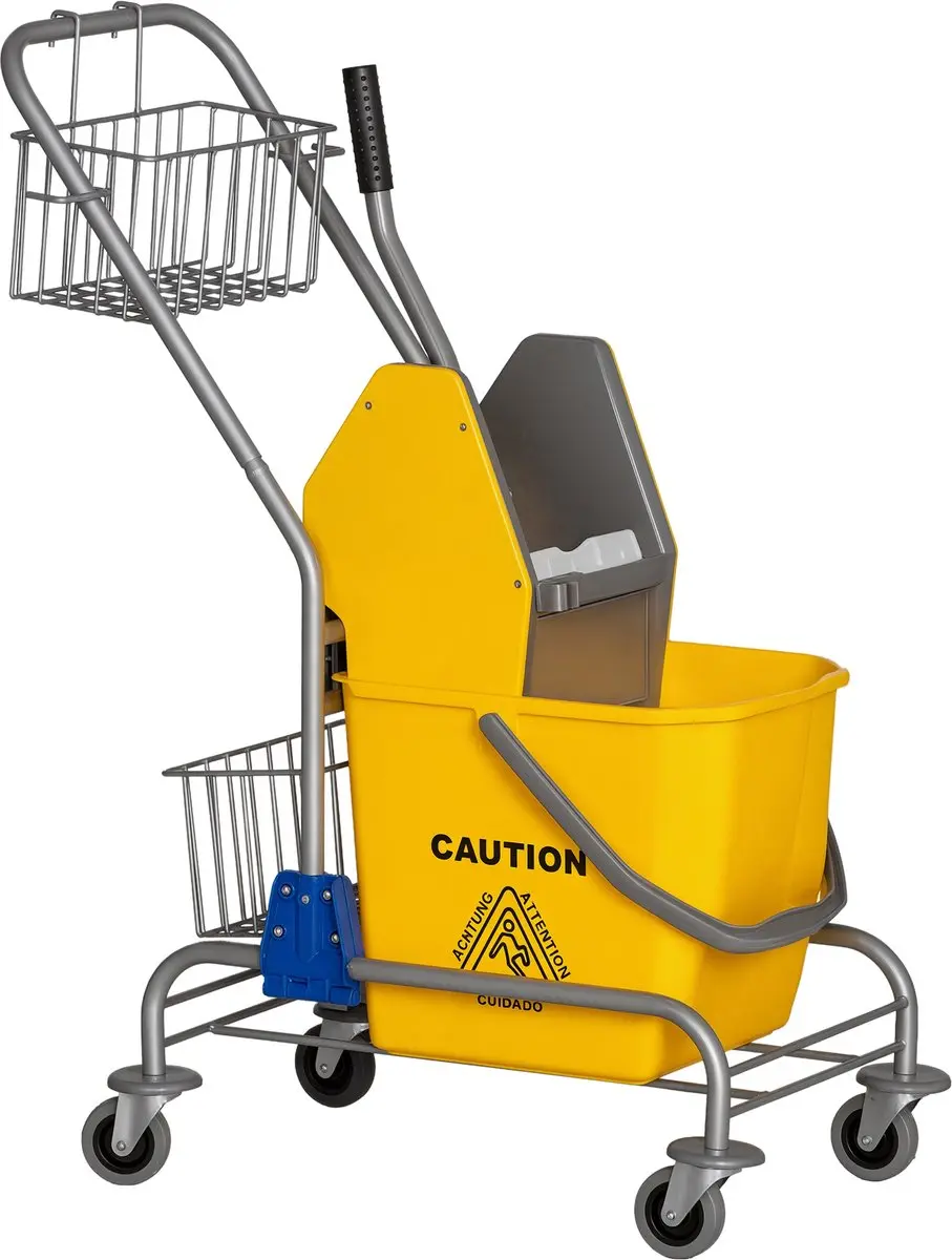 Homcom Schoonmaakemmer met Wringer 73L