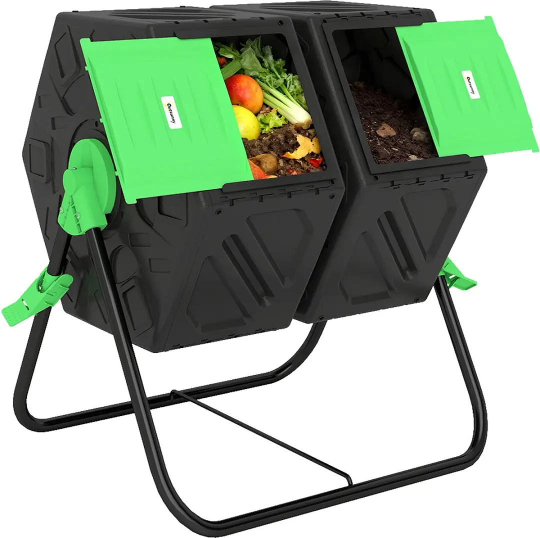 Outsunny Buitencomposter 130L